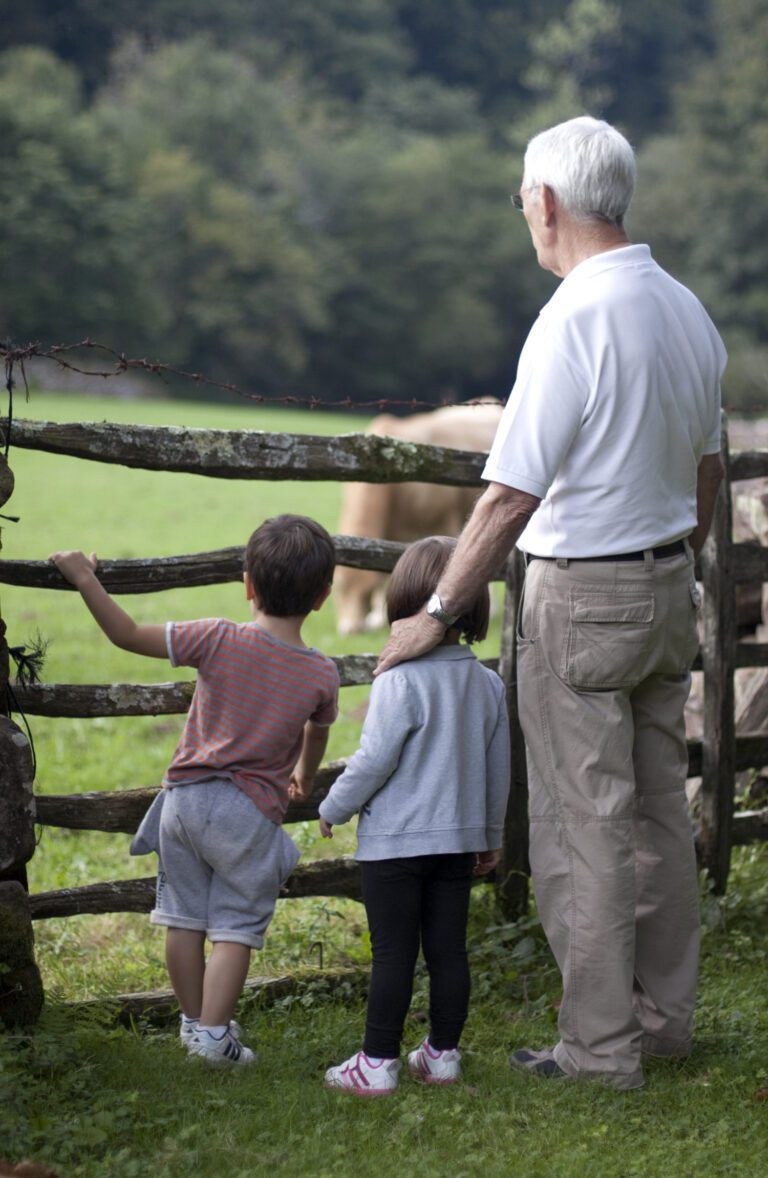 legacy plan grandpa with kids